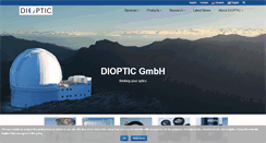 Desktop Screenshot of dioptic.de